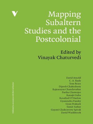 cover image of Mapping Subaltern Studies and the Postcolonial